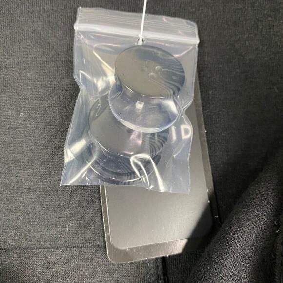 Torrid NWT Peacoat Lightweight Ponte Black Double Breasted Max Stretch Size 6X - Picture 9 of 11